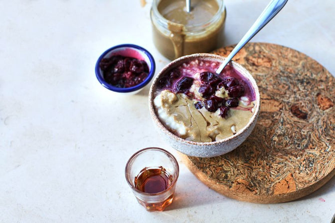 Lion’s Mane Mushroom Porridge
